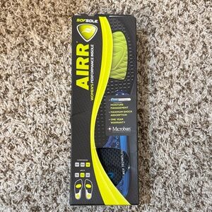 Women's Performance Insoles - Black and Yellow